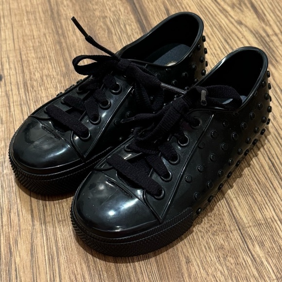 NWOT Mini Melissa Polibolha Jelly Sneakers - Size 10 - Picture 5 of 6